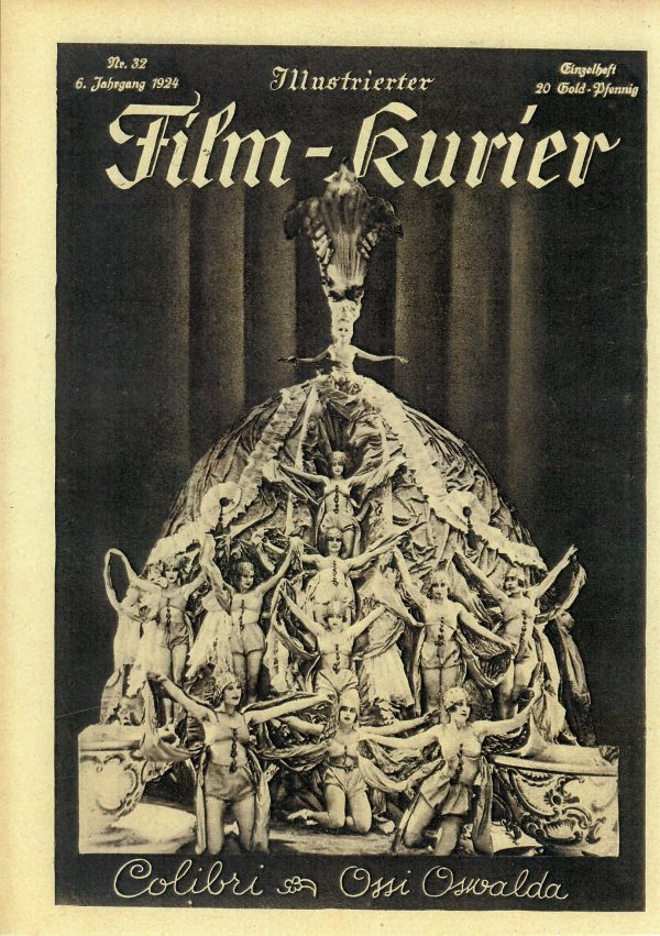 32: Colibri ( Viktor Janson ) Ossi Oswalda, Viktor Janson, Franz von Egenieff, Bruno Kastner, Mara Markoff, Hans Junkermann, Lydia Potechina, Reinhold Hintze, Paul Bildt,
