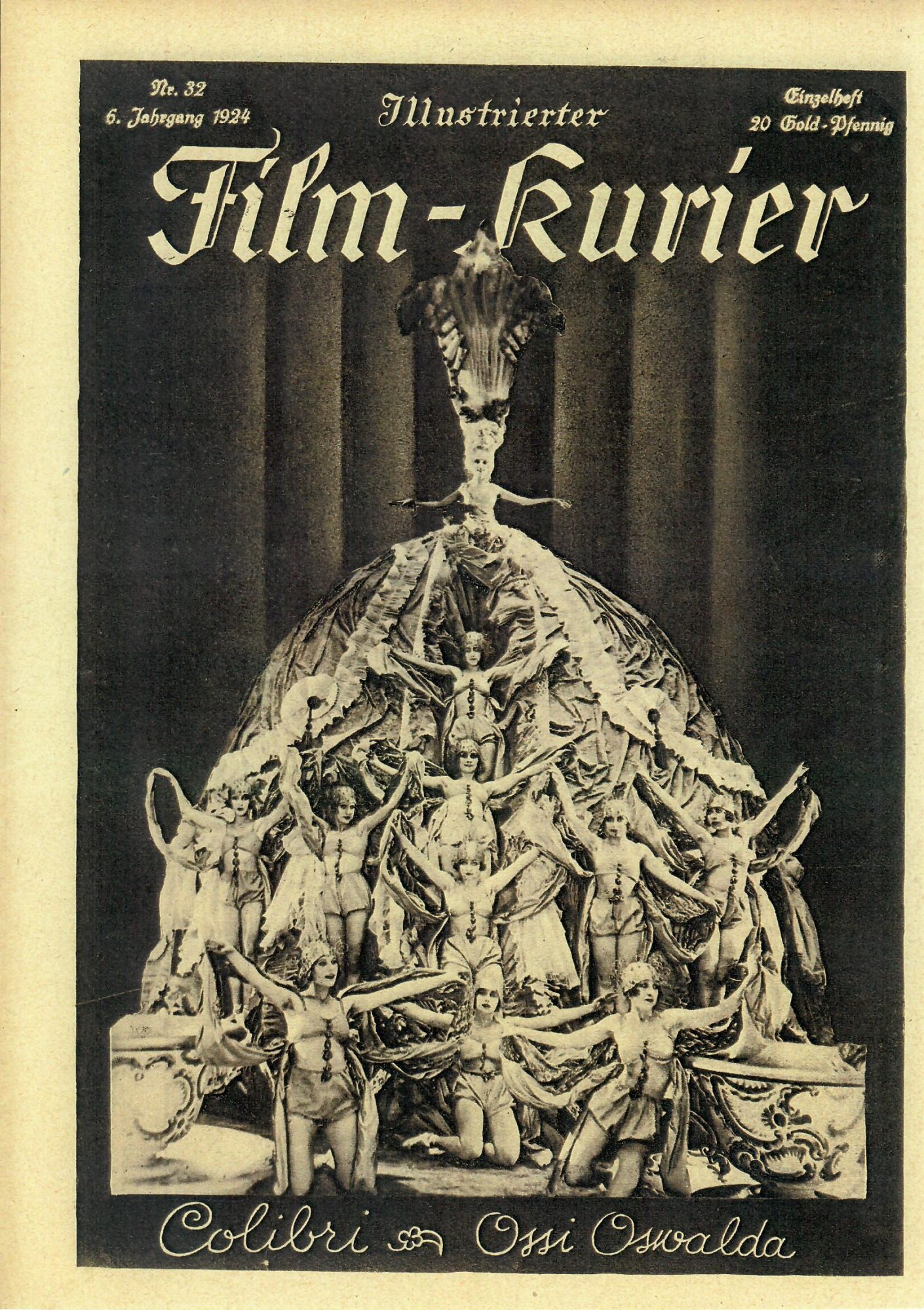 32: Colibri ( Viktor Janson ) Ossi Oswalda, Viktor Janson, Franz von Egenieff, Bruno Kastner, Mara Markoff, Hans Junkermann, Lydia Potechina, Reinhold Hintze, Paul Bildt,
