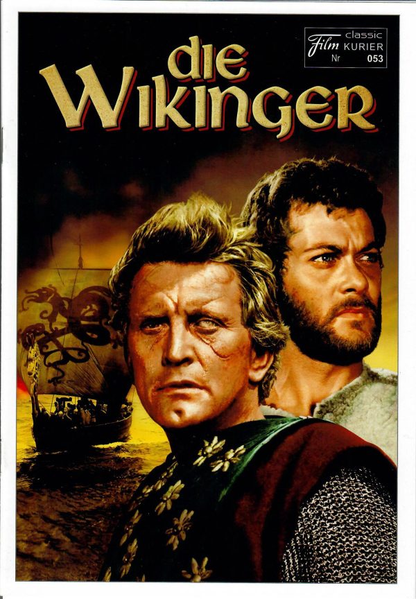 053: Die Wikinger ( The Vikings ) ( Richard Fleischer ) Kirk Douglas, Tony Curtis, Ernest Borgnine, Janet Leigh, James Donald, Alexander Knox, Maxine Audley,
