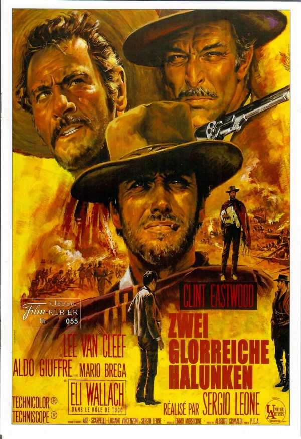 055: Zwei glorreiche Hallunken ( Sergio Leone ) Clint Eastwood, Lee Van Cleef, Eli Wallach, Aldo Giuffre, Mario Brega, Antonio Casas, Chelo Alonso,