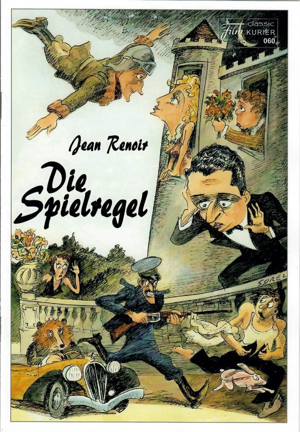 060: Die Spielregel ( La regle du jeu ) ( Jean Renoir ) Nora Gregor, Paulette Dubost, Marcel Dalio, Roland Toutain, Mila Parely, Jean Renoir, Julien Carette, Odette Talazac,
