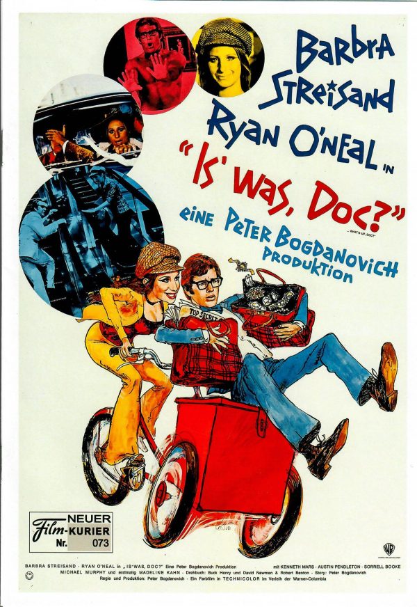 73: Is was Doc ? ( Peter Bogdanovich ) ( Ausgabe 2 ) Barbra Streisand, Ryan O´Neal, Madeline Kahn, Kenneth Mars, Austin Pendleton,
