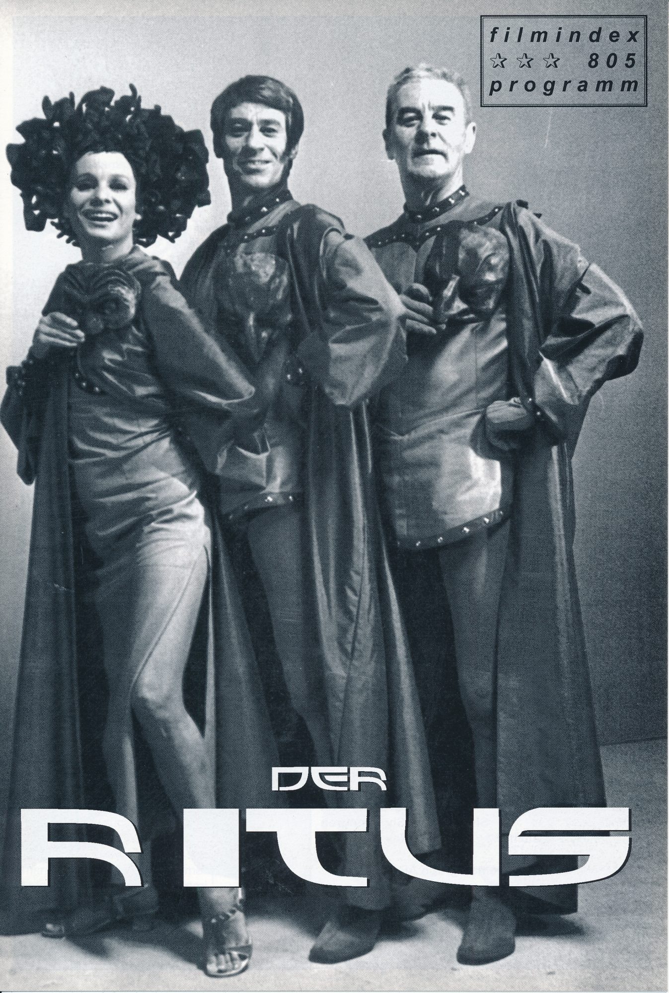 805: Der Ritus ( Riten ) ( Ingmar Bergman ) Ingrid Thulin, Anders Ek, Gunnar Björnstrand, Erik Hell, Ingmar Bergman,