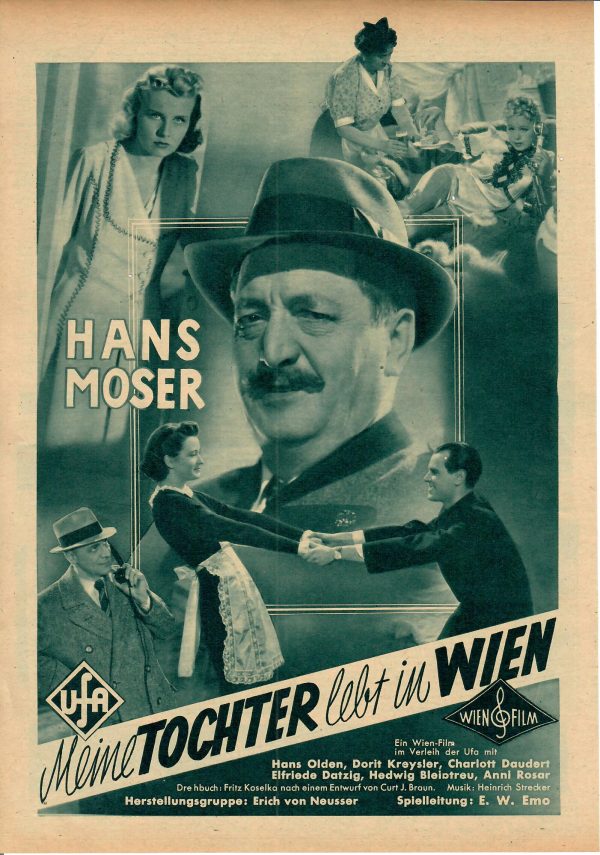 Meine Tochter lebt in Wien ( E. W. Emo ) Hans Moser, Elfriede Datzig, GV.