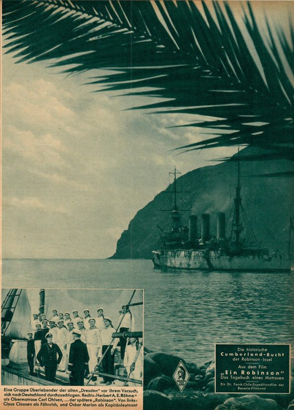Ein Robinson ( Cumberland Bucht ) Aus dem Tagebuch eines Matrosen, Marine usw... ( GV )