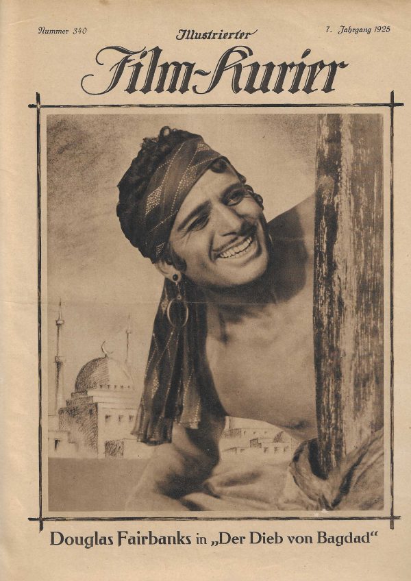 340: Der Dieb von Bagdad ( Raoul Walsh ) Douglas Fairbanks, Anna May Wong, Snits Edwards, Brandon Hurst, Julanne Johnston, So-Jin, Noble Johnson, M. Comont,