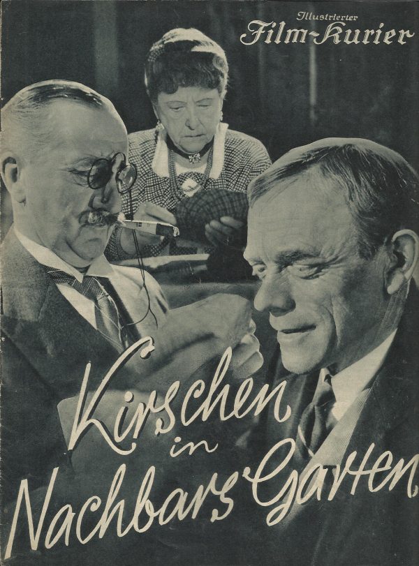 2410: Kirschen in Nachbars Garten ( Erich Engels ) Adele Sandrock, Theo Shall, Lisl Karlstadt, Karl Valentin, Max Gülstorff, Rotraut Richter,