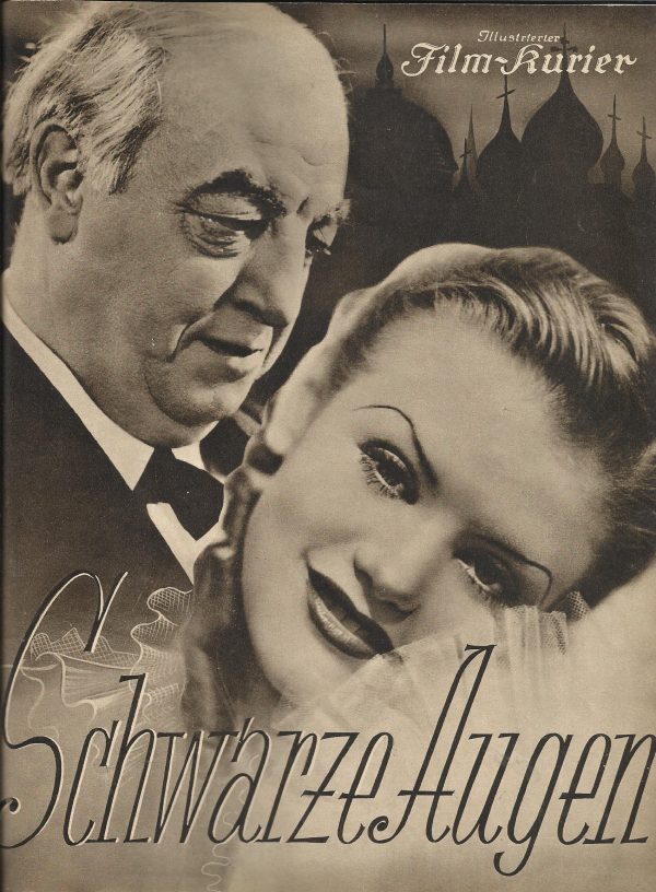 2456: Schwarze Augen ( V. Tourjanski ) Harry Baur, Simone Simon, Jean Pierre Aumont, Jean Max,