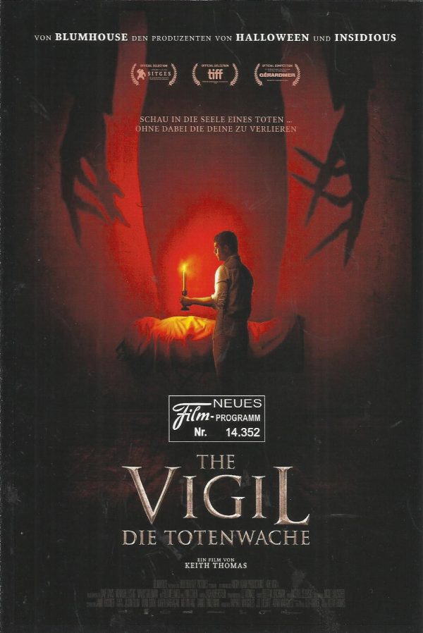 14352: The Vigil - Die Totenwache ( Keith Thomas ) Dave Davis, Menashe Lustig, Malky Goldman, Lynn Cohen, Fred Melamed, Ronald Cohen, Nati Rabinowitz, Moshe Lobel, Efraim Miller, Lea Kalisch, Ethan Stone, Dun Laskey, Rob Tunstall, Spencer Zender