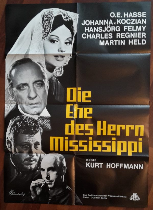 Die Ehe des Herrn Mississippi ( Kurt Hoffmann ) O. E. Hasse, Johanna von Koczian, Hansjörg Felmy, Charles Regnier, Martin Held,