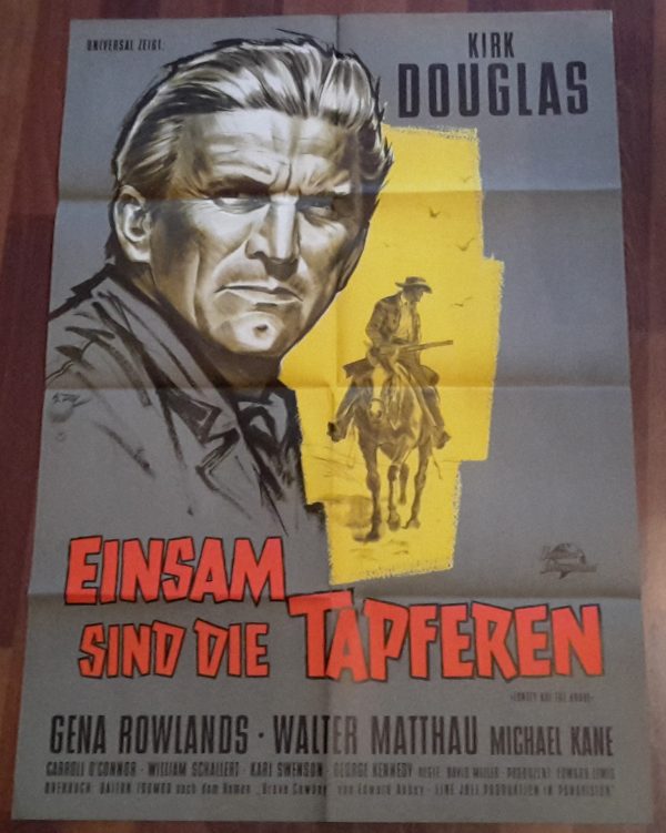 Einsam sind die Tapferen ( Lonely are the Brave ) Kirk Douglas, Gena Rowlands ( A 1 )
