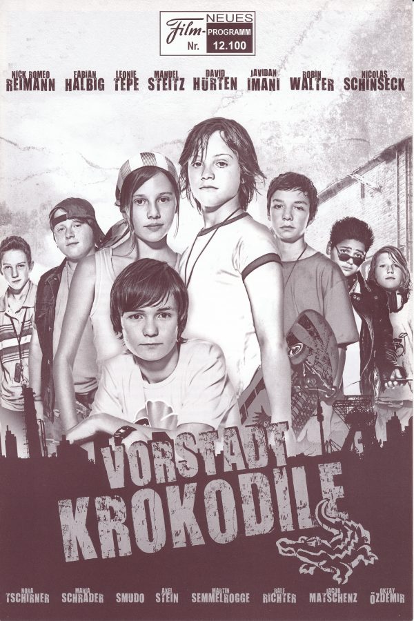 12100: Vorstadt Krokodile ( Christian Ditter ) Nick Romeo Reimann, Fabian Halbig, Leonie Tepe, Manuel Steitz, Javidan Imani, Robin Walter, Nicolas Schinseck, David Hürten, Jacob Matschenz, Axel Stein Oktay Özdemir, Nora Tschirner, Maria Schrader, Smudo, M