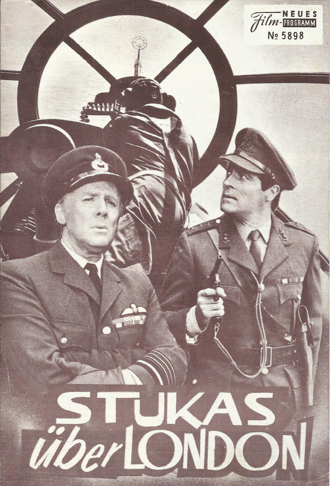 5898: Stukas über London ( Enzo G. Castellari ) ( 2. Auflage glatt ) Frederick Stafford, Van Johnson, Francisco Rabal, Evelyn Stewart,
