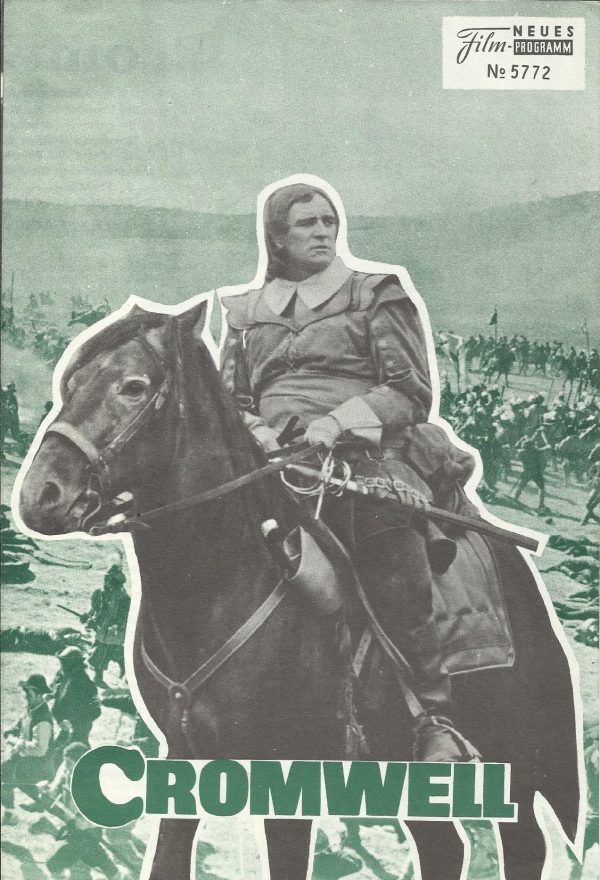 5772: Cromwell ( Ken Hughes ) ( grün rau ) Richard Harris, Alec Guiness, Dorothy Tutin, Michael Jayston, Patrick Wymark, Charles Gray,