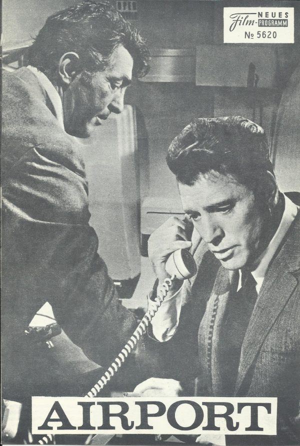 5620: Airport ( George Seaton ) ( blau ) Burt Lancaster, Dean Martin, Jean Seberg, George Kennedy, Jacqueline Bisset, Helen Hayes, Van Heflin, Dana Wynter, Maureen Stapleton, Barbara Hale,