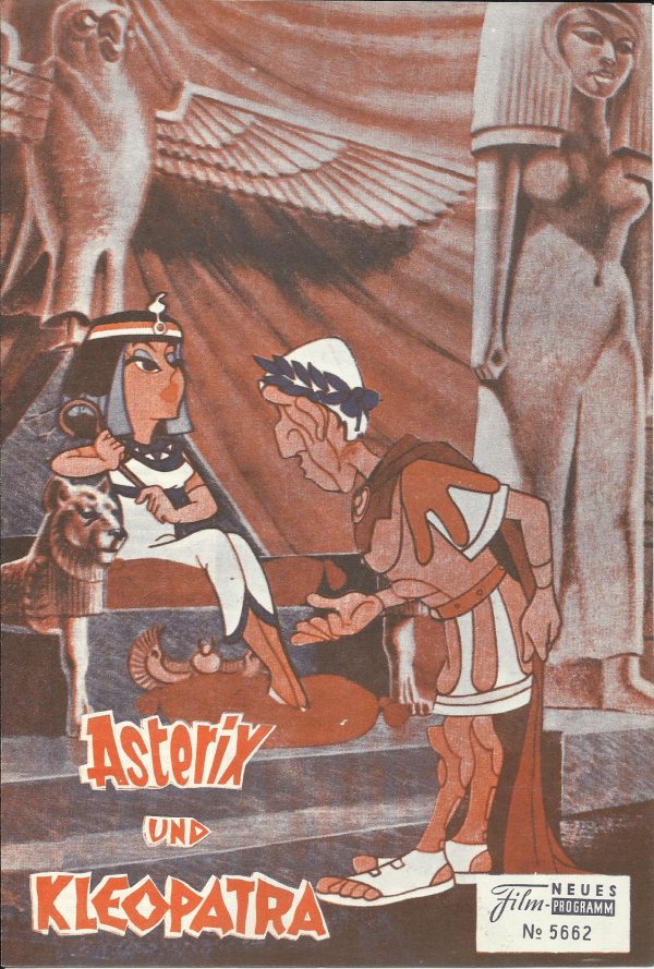 5662: Asterix und Kleopatra, ( Rene Goscinny & Albert Uderzo ) ( 1. Auflage rot )