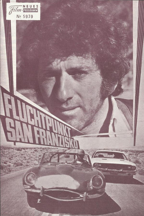 5939: Fluchtpunkt San Franzisko ( Richard C. Sarafian ) ( rötlich ) Barry Newman, Dean Jagger, Cleavon Little, Victoria Medlin, Bob Donner