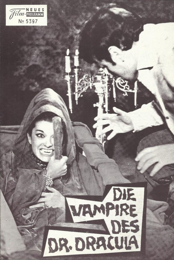 5397: Die Vampire des Dr. Dracula ( Enrique L. Equliuz ) ( 2. Auflage schwarz ) Paul Naschy, Diane Konopke, Aurora de Alba, Rosanna Yanni,