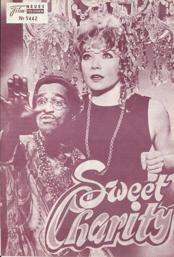 5442: Sweet Charity ( Bob Fosse ) ( rot ) Shirley MacLaine, Sammy Davis jr., Ricardo Montalban, John McMartin, Chita Rivera,