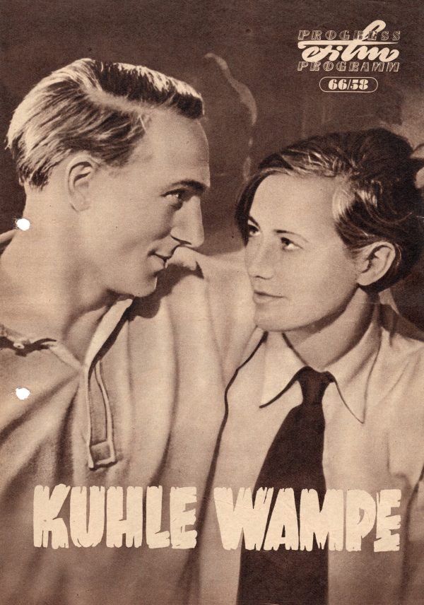 Progress: Kuhle Wampe ( Brecht ) Hertha Thiele, Ernst Busch, Martha Wolter, Adolf Fischer ( Arbeiter Sportverein usw ... ) ( 66/58 )