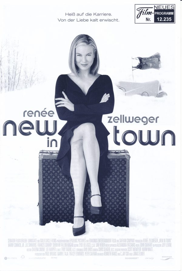 12235: new in town ( Jonas Elmer ) Renee Zellweger, Harry Connick Jr., Siobhan Fallon, J. K. Simmons, Mike O´Brien, Frances Conroy, Ferron Guerreiro, Barbara James Smith, James Durham, Robert Small, Wayne Nicklas, Hilary Carroll, Nancy Drake, Stewart J. Z