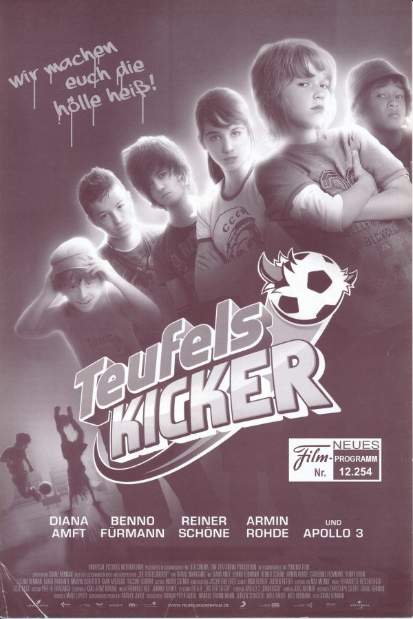 12254: Teufels Kicker ( Granz Henman ) Diana Amft, Benno Fürmann, Reiner Schöne, Armin Rohde, Catherine Flemming, Henry Horn, Dario Barbanti, Marvin Schlatter, Cosima Henman, Yassine Gourar, Sammy Scheuritzel, Kaan Aydogdu, Tim Troeger, Elyas M´Barek, Leo