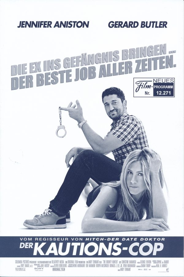 12271: Der Kautions - Cop ( Andy Tennant ) Jennifer Aniston, Gerard Butler, Christine Baranski, Jason Sudeikis, Adam Rose, Christine Baranski, Gio Perez, Joel Garland, Siobhan Fallon, Cathy Moriarty, Carol Kane