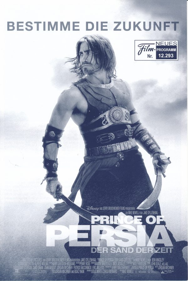 12293: Disney - Price of Persia ( Mike Newell ) Gemma Arterton, Jake Gyllenhaal, Ben Kingsley, Alfred Molina, Luke Beach, Dave Pope, Daud Shah, Stephen A. Pope, Steve Touissant, Toby Kebbell, Richard Coyle, Ronald Pickup, Reece Ritchie