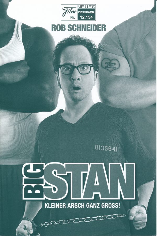 12154: Big Stan - kleiner Arsch ganz groß ! ( Rob Schneider ) David Carradine, Jennifer Morrison, Scott Wilson, Richard Kind, M. Emmet Walsh, Henry Gibson, Kevin Gage, Bob Sapp, Brandon T. Jackson, Sally Kirkland, Dan Haggerty, Richard Riehl