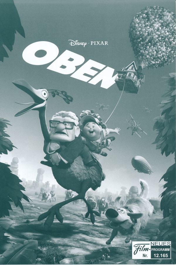 12165: Disney PIXAR - OBEN ( Peter Doctor, Bob Peterson ) Otto Schenk, Dirk Bach, Karlheinz Böhm