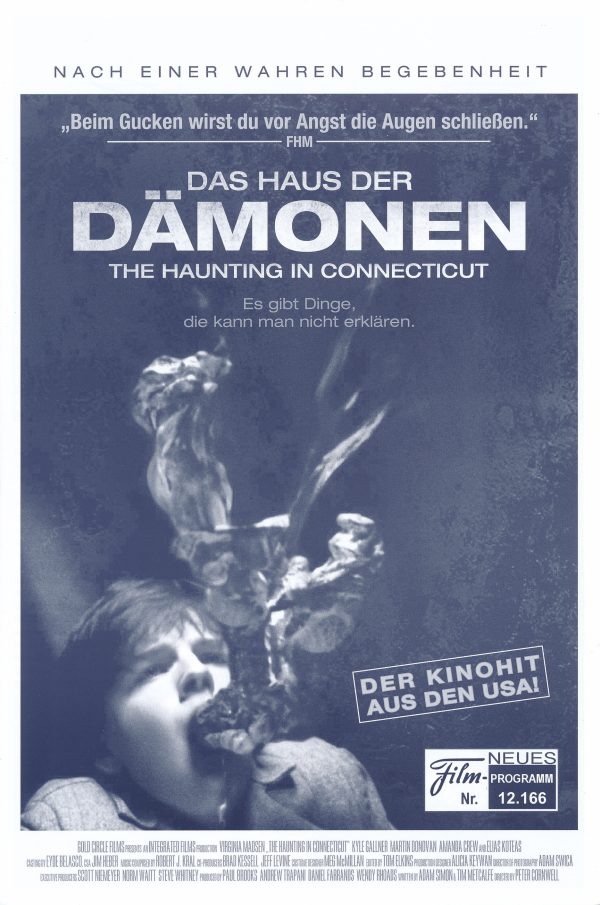 12166: Das Haus der Dämonen ( Peter Cornwell ) Virginia Madsen, Kyle Gallner, Elias Koteas, Amanda Crew, Martin Donovan, Sophi Knight, Ty Wood, Erik J. Berg, John Bluethner, D. W. Brown, John B. Lowe