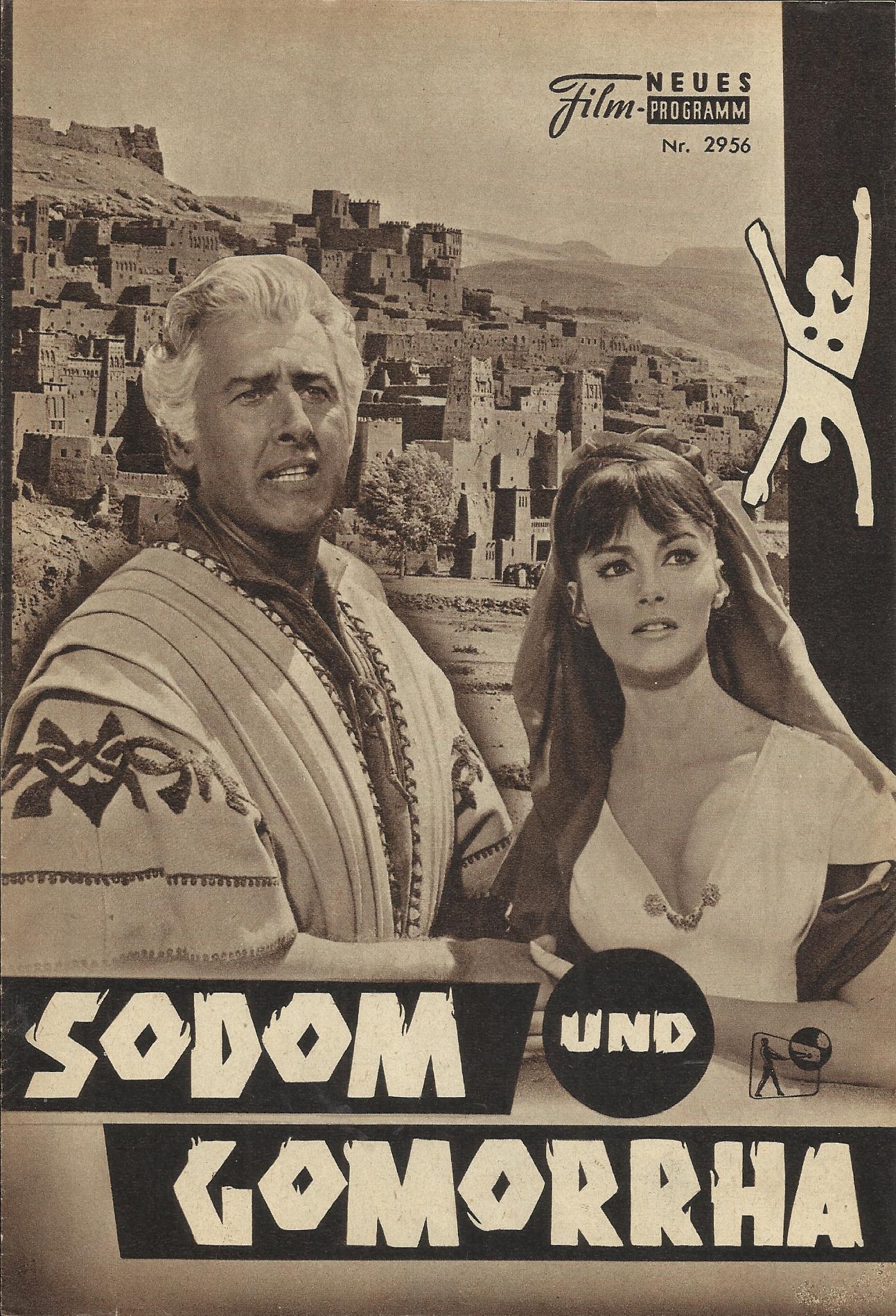 2956: Sodom und Gomorrha ( braun ) (Robert Aldrich) Stewart Granger, Rik Battaglia, Anouk Aimee, Stanley Baker, Pier Angeli, Rossana Podesta, Giacomo Rossi-Stuart, Claudia Mori