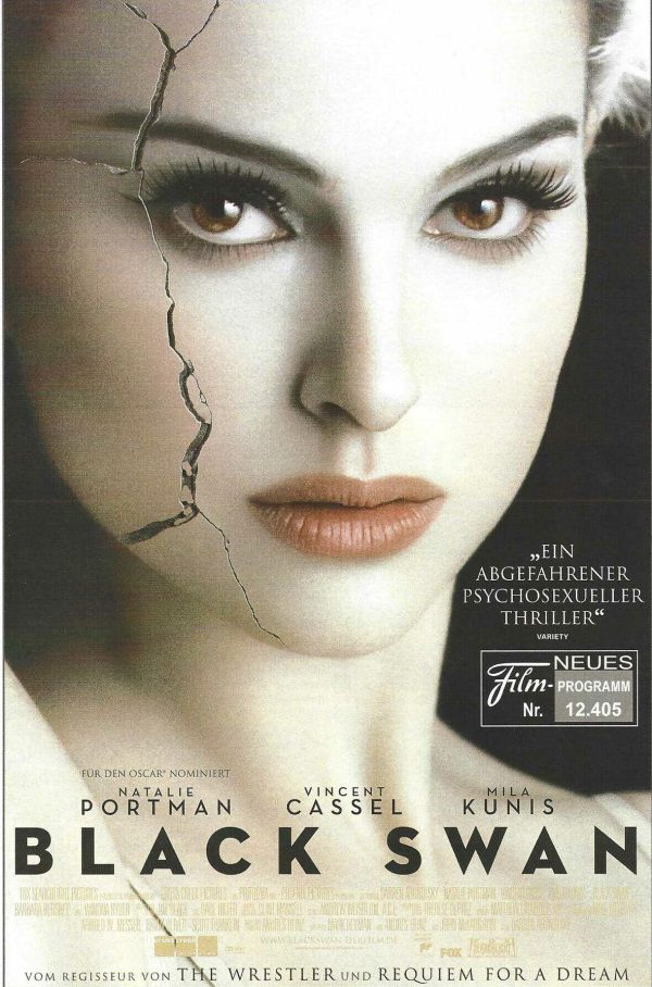 12405: Black Swan ( Farbe ) ( Darren Aronofsky ) Natalie Portman, Vincent Cassel, Mila Kunis, Barbara Hershey, Winona Ryder, Benjamin Millepied, Ksenia Solo, kristina Anapau, Janet Motgomery, Sebastian Stan, Toby Hemingway, Sergio Torrado, Mark Margolis,