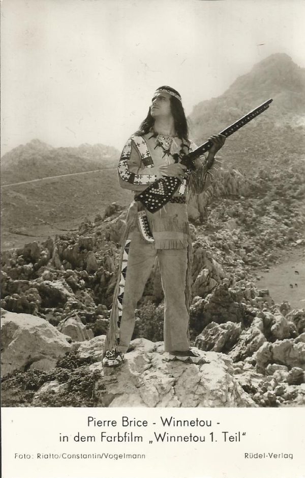 Winnetou I ( Rüdel 3924 ) Pierre Brice