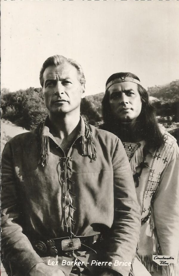 Old Shatterhand ( Friedrich W. Karte ) Winnetou Pierre Brice & Lex Barker,