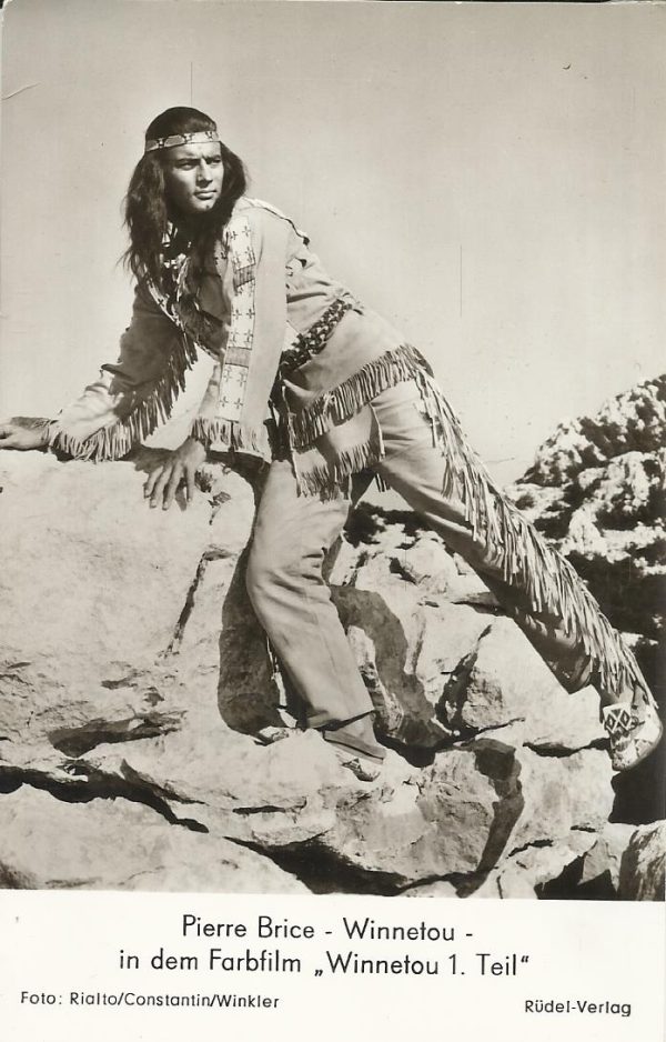 Winnetou I ( Rüdel 3925 ) Pierre Brice