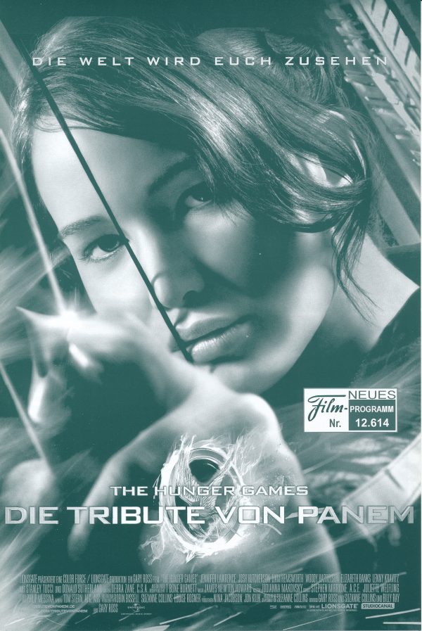 12614: The Hunger Games - Die Tribute von Panem - Tödliche Spiele ( Gary Ross ) Jennifer Lawrence, Josh Hutcherson, Liam Hemsworth, Woody Harrelson, Elizabeth Banks, Lenny Kravitz, Stanley Tucci, Donald Sutherland, Wes Bentley, Toby Jones, Alexander Ludwi
