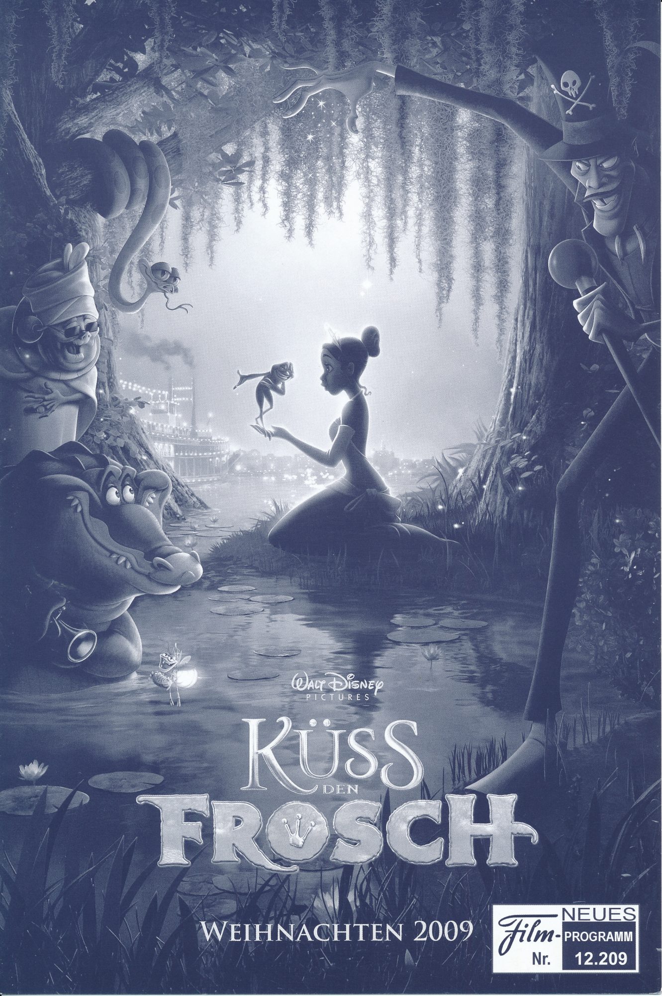 12209: Küss den Frosch ( Ron Clements, John Musker ) Cassandra Steen, Roger Cicero, Marianne Rosenberg, Bill Ramsey, Sophie Kronenwett