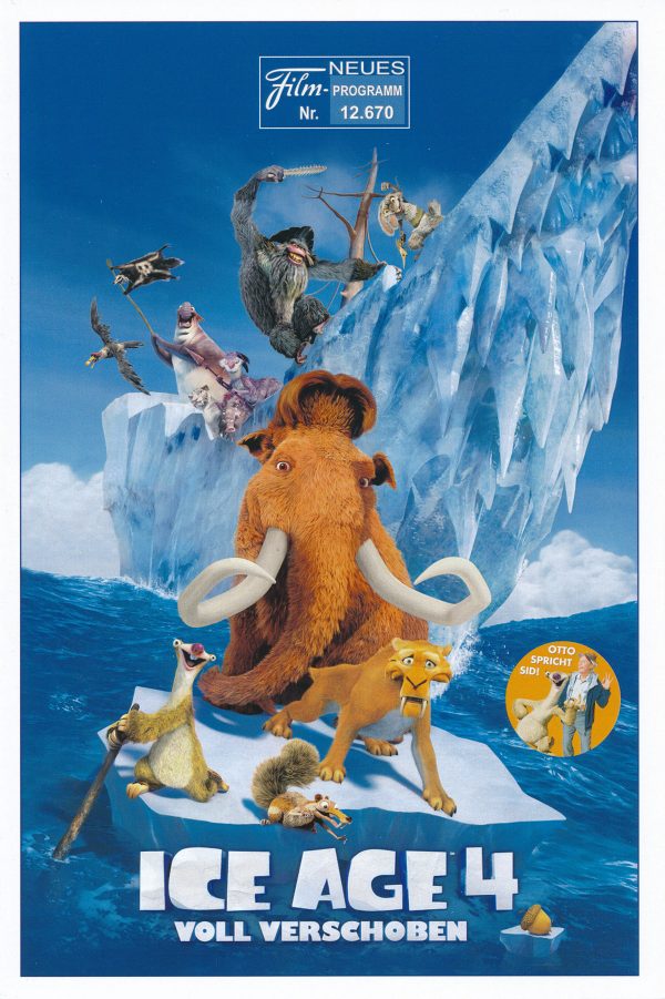 12670: Ice Age 4 voll verschoben ( Steve Martino, Mike Thurmeier ) Ray Romano, John Leguizamo, Denis Leary, Chris Wedge, Seann William Scott, Josh Peck, Peter Dinklage, Wanda Sykes, Jennifer Lopez, Queen Latifah, Karen Disher, Keke Palmer, Josh Gad