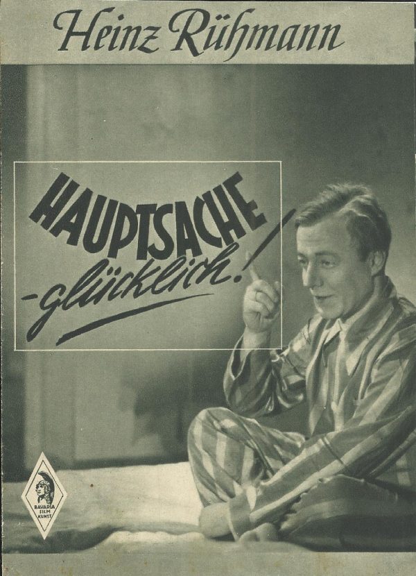 Hauptsache glücklich! (Theo Lingen) Heinz Rühmann, Hertha Feiler, Ida Wüst, Hans Leibelt, Jane Tilden, Fritz Odemar, Max Gülstorff, Hilde Wagener