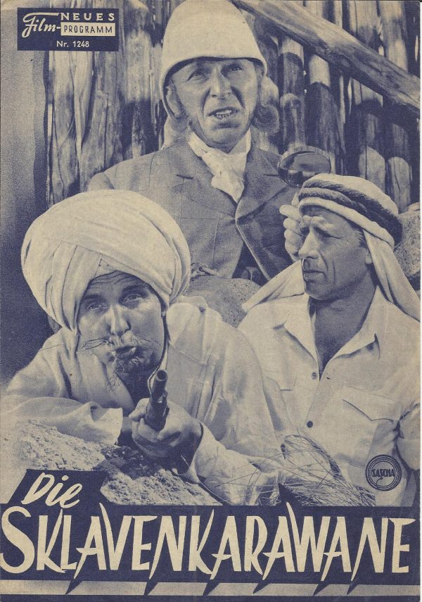Die Sklavenkarawane ( Karl May ) ( Nfp ) ( BLAU ) Viktor Staal, Georg Thomalla, Theo Lingen, Mara Cruz, Fernando Sancho, Rafael Luis Calvo,