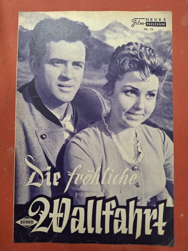 15: Die fröhliche Wallfahrt (Ferdinand Dörfler) ( blau ) Hanna Hutten, Bert Fortell, Richard Romanowsky, Margarete Haagen, Beppo Brem, Joe Stöckel, Konstantin Delcroix, Paula Braend, Fritz Strassner, Maria Andergast, Elise Aulinger, Rosemarie Seehofer, Ka