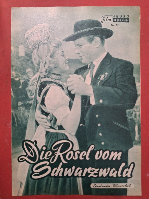17: Die Rosel vom Schwarzwald (Rudolf Schündler) ( grün ) Herta Staal, Helmuth Schneider, Susi Nicoletti, Willy Reichert, Bibi Johns, Peer Schmidt, Wolfgang Wahl, Willy Rösner, Maria Sebaldt, Peter W. Staub, Elise Aulinger, Oscar Heiler, Kurt Pratsch- Ka