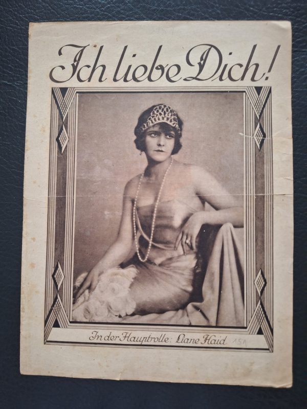BFK: 151: Ich liebe Dich ( Paul Ludwig Stein ) Liane Haid, Alfons Fryland, Anny Ondra, Harry Hardt, Fritz Alberti, Livio Pavanelli, Ernst Pröckl, Paul Biensteidt,