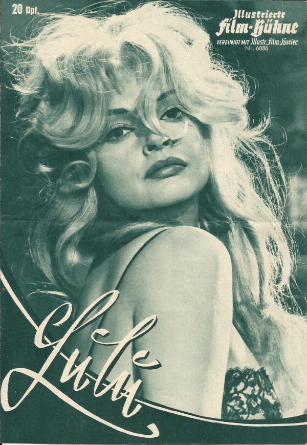 6086: Lulu (Rolf Thiele) Nadja Tiller, O. E. Hasse, Hildegard Knef, Mario Adorf, Charles Regnier, Rudolf Forster, Leon Askin, Sieghart Rupp, Klaus Höring, Fritz Friedl