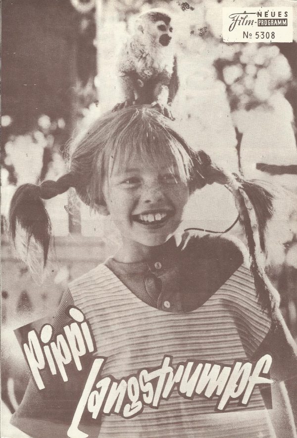 5308: Pippi Langstrumpf ( Astrid Lindgren ) ( grau ) Inger Nilsson, Maria Perssen, Pär Sundberg, Hans Clarin