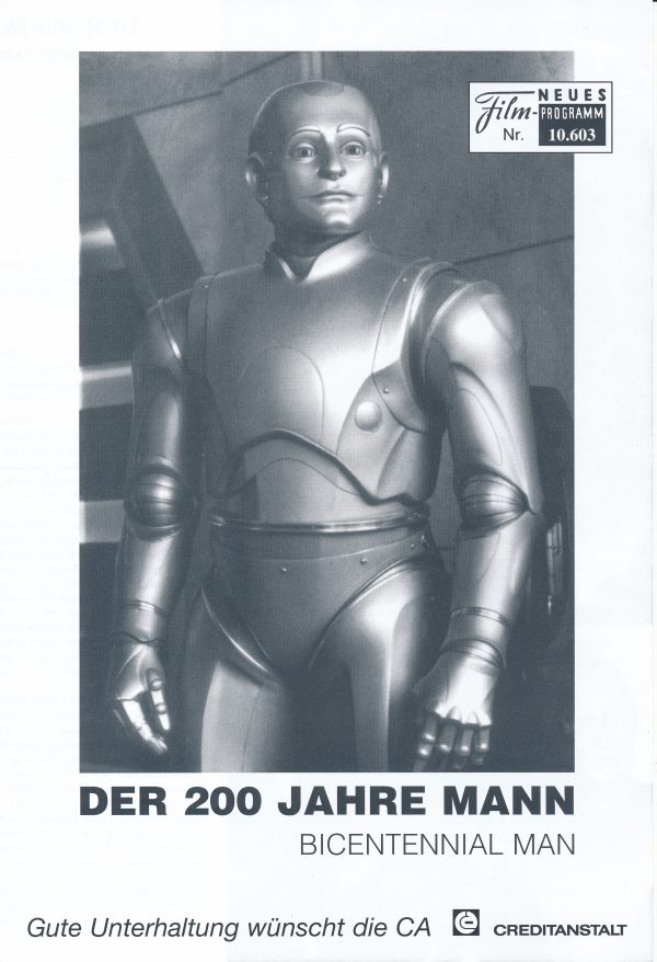 10603: Der 200 Jahre Mann ( Chris Columbus ) Robin Williams, Embeth Davidtz, Sam Neill, Oliver Platt, Kiersten Warren, Wendy Crewson, Hallie Kate Eisenberg, Lindze Letherman, Angela Landis