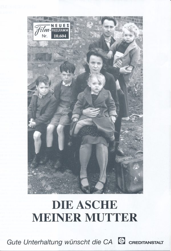 10604: Die Asche meiner Mutter ( Alan Parker ) Emily Watson, Robert Carlyle, Joe Breen, Ciaran Owens, Michael Legge