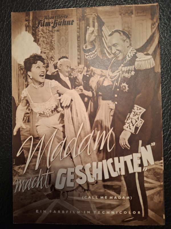 2180: Madame macht Geschichten ( Walter Lang ) George Sanders, Vera Ellen, Ethel Merman, Donald O´Connor, Walter Slezak,