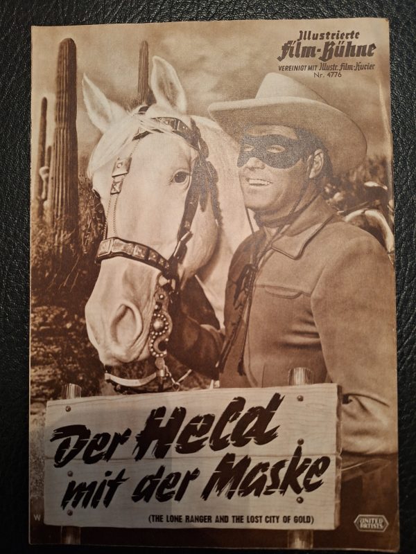4776: Der Held mit der Maske ( The Lone Ranger ) (Lesley Selander) Clayton Moore, Jay Silverheels, Douglas Kennedy, Charles Watts, Noreen Nash, Lisa Montell, Ralph Moody, Norman Fredric, John Miljan